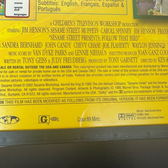 Sesame Street DVDs Follow That Bird Elmo’s Countdown To Christmas &Happy Holiday - Picture 10 of 11